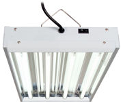 Image Thumbnail for Agrobrite T5 96W 2' 4-Tube Fixture with Lamps