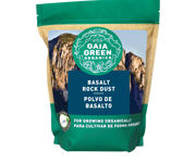 Gaia Green Basalt Rock Dust, 2 kg U.S. (NA02) Pouch