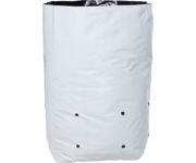 Hydrofarm Black & White Grow Bag, 7 gal (16 packs of 25)
