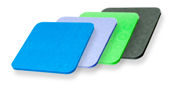 Image Thumbnail for Neoprene Inserts, 2", Mixed Colors, 4 sheets of 25 inserts