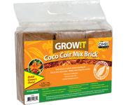 Image Thumbnail for GROW!T Coco Coir Mix Brick, pack of 3