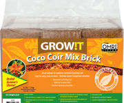 Image Thumbnail for GROW!T Coco Coir Mix Brick, pack of 3