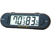 Mondi Mini Greenhouse Thermo-Hygrometer Black