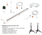PHOTOBIO IU 2-Light Trial Pack, 120V