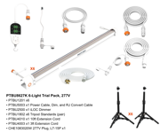 PHOTOBIO IU 6-Light Trial Pack, 277V