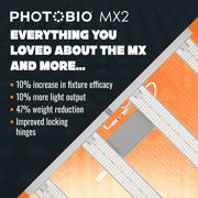 Image Thumbnail for PHOTOBIO MX2 LED, 680W, 100-277V S4 w/ iLOC  (10' Leads Cord)
