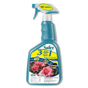 Image Thumbnail for Safer 3-in-1 Garden Spray RTU, 1 qt
