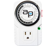 Image Thumbnail for Autopilot Analog Grounded Timer, 1725W, 15A, 15 Minute On/Off, 24 Hour
