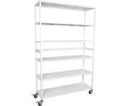Image Thumbnail for Vertical Grow Shelf System, 6 Shelves, w/Casters