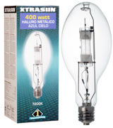 Image Thumbnail for Xtrasun Metal Halide (MH) Lamp, 400W, 7200K